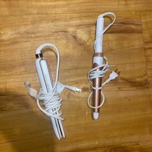 Straightener and a curling iron